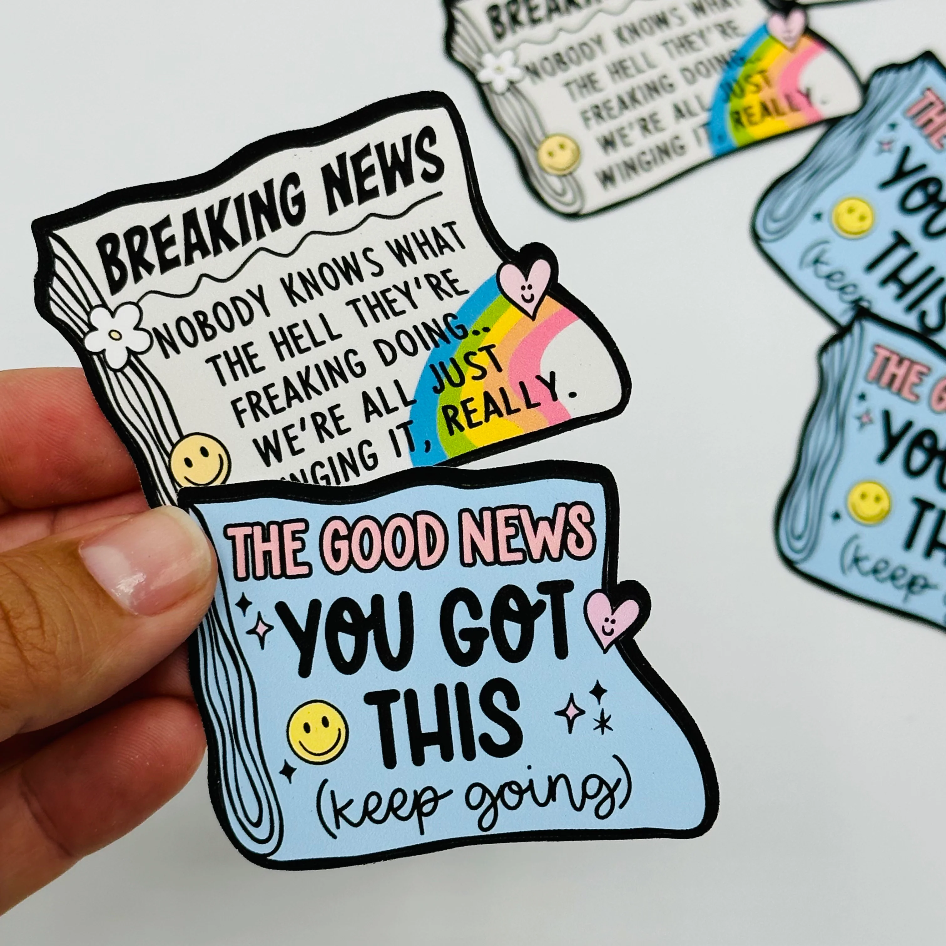 Breaking News Vinyl Stickers - Image 2