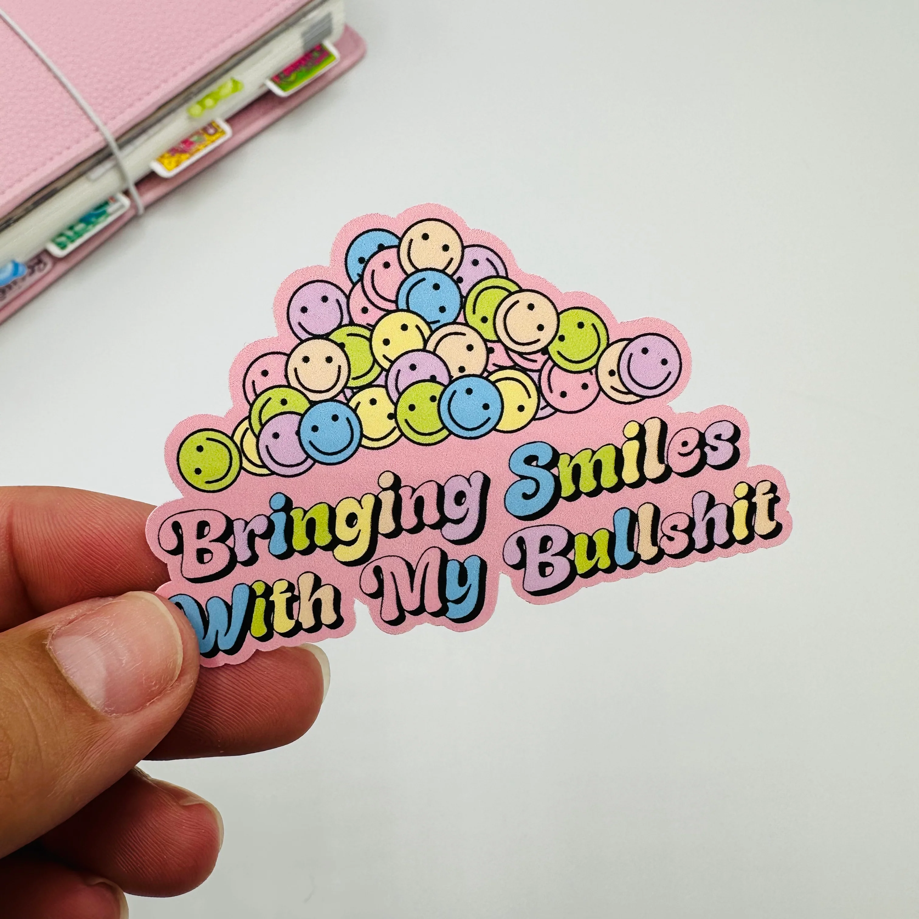 Bringing Smiles Vinyl Stickers - Image 3