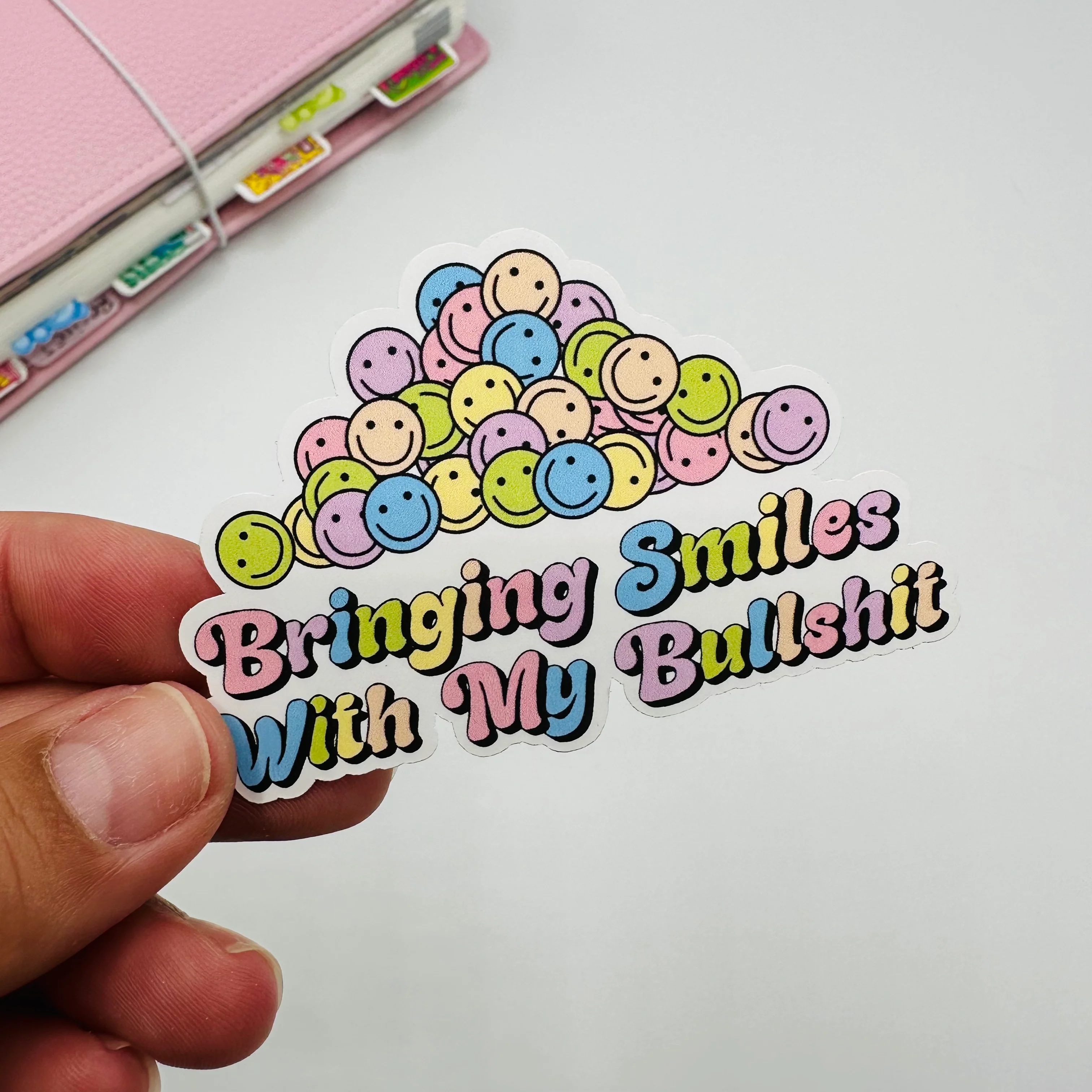 Bringing Smiles Vinyl Stickers - Image 5