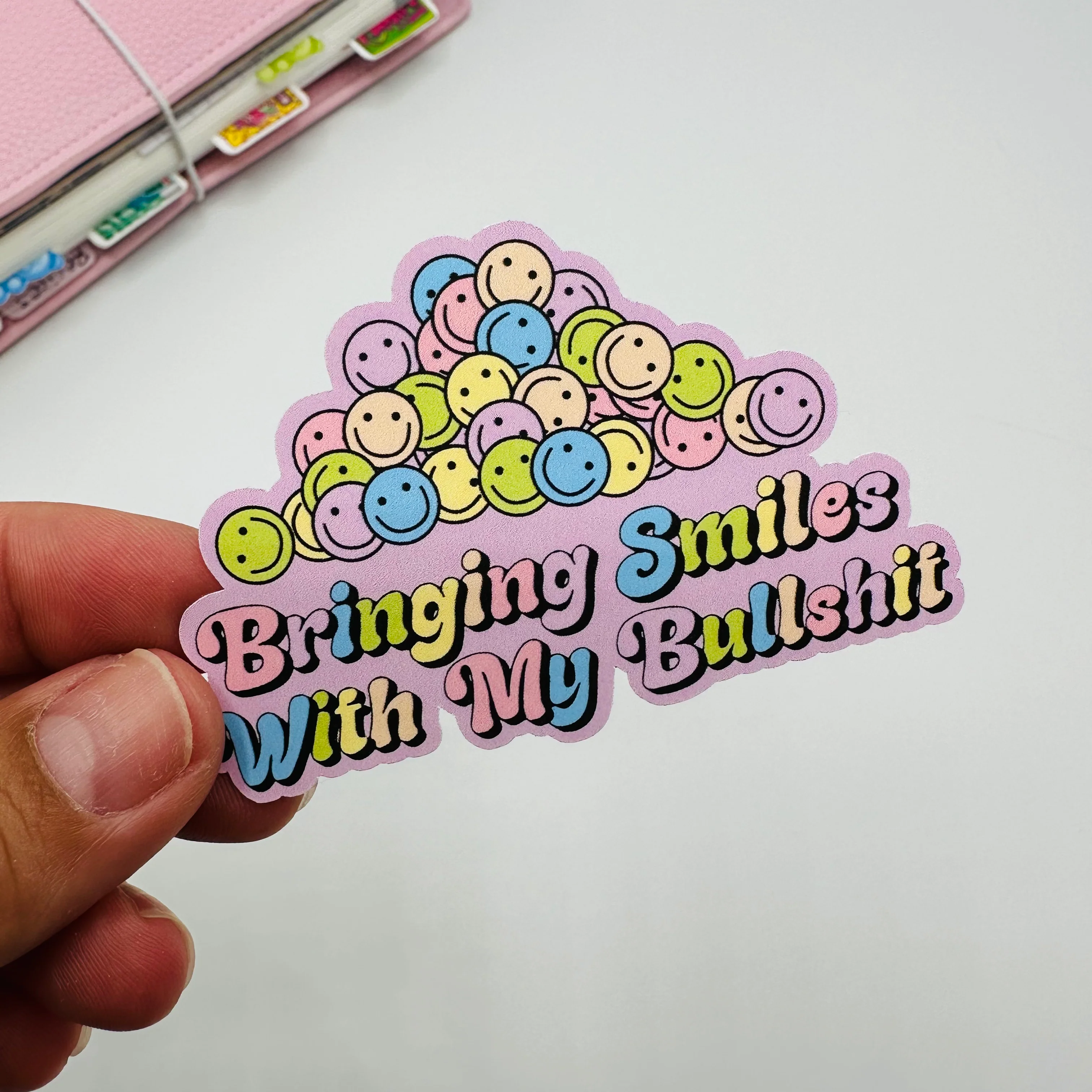Bringing Smiles Vinyl Stickers - Image 7