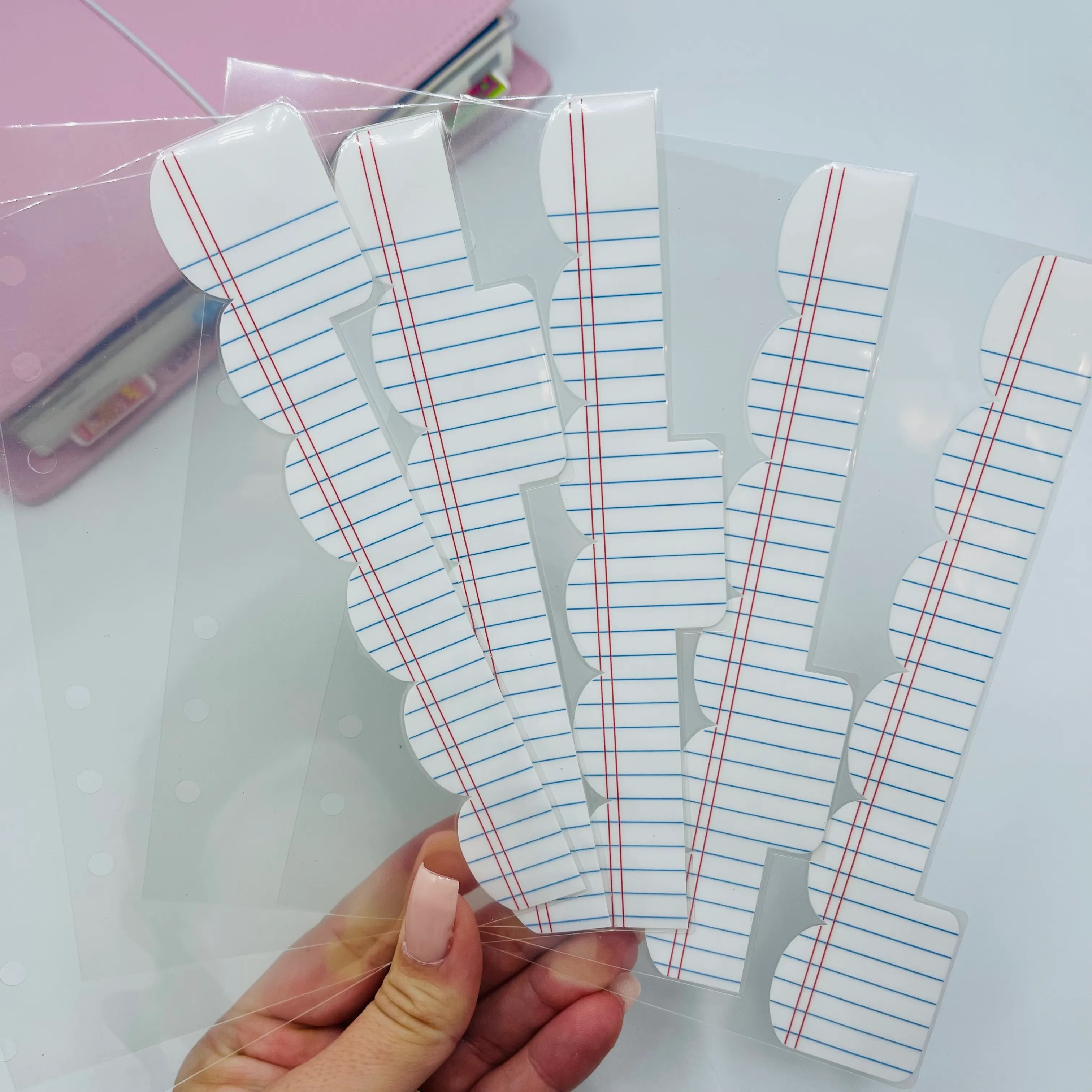 Notebook Paper Dividers - TOP TABS - Image 2