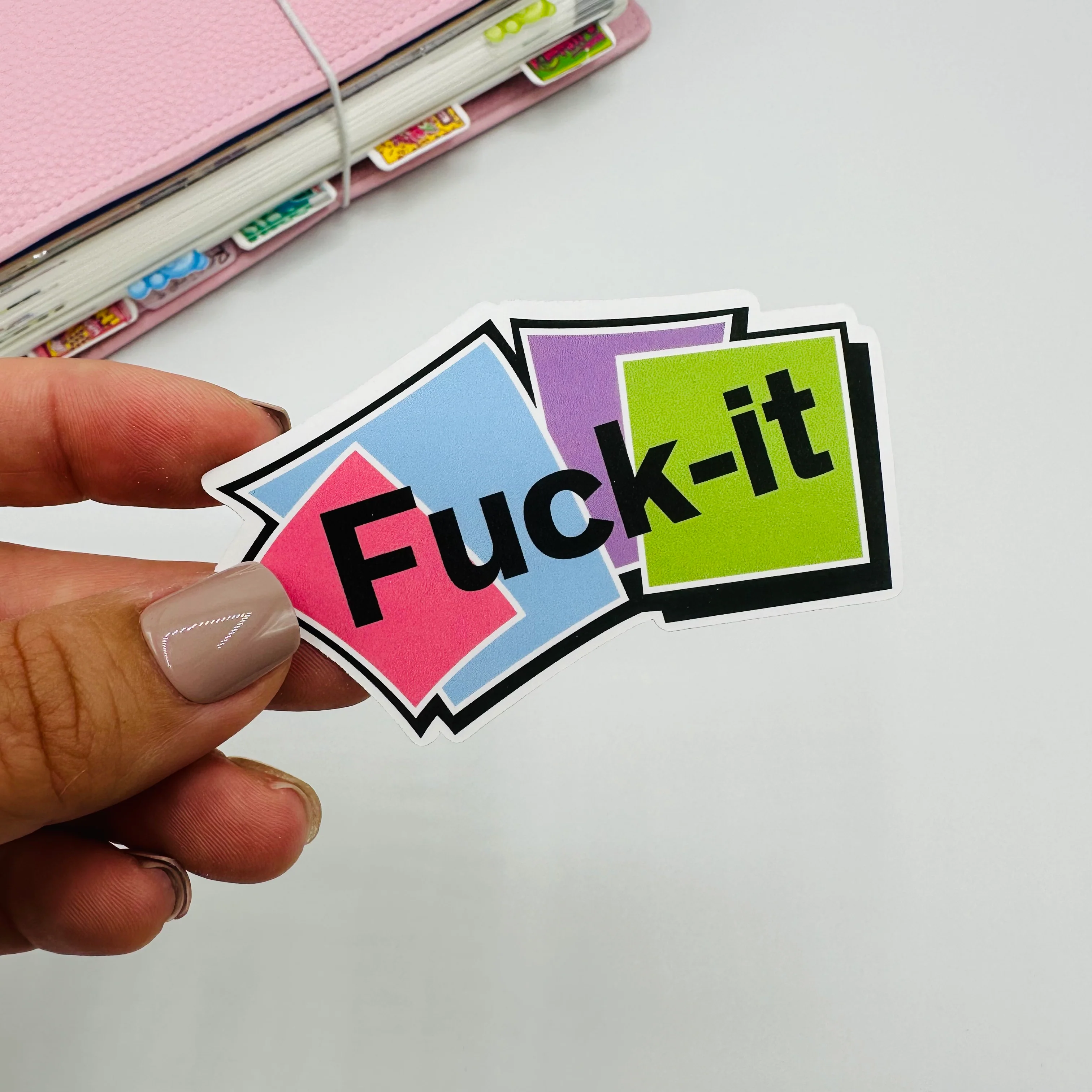 F* It Post It Vinyl Stickers - Image 2