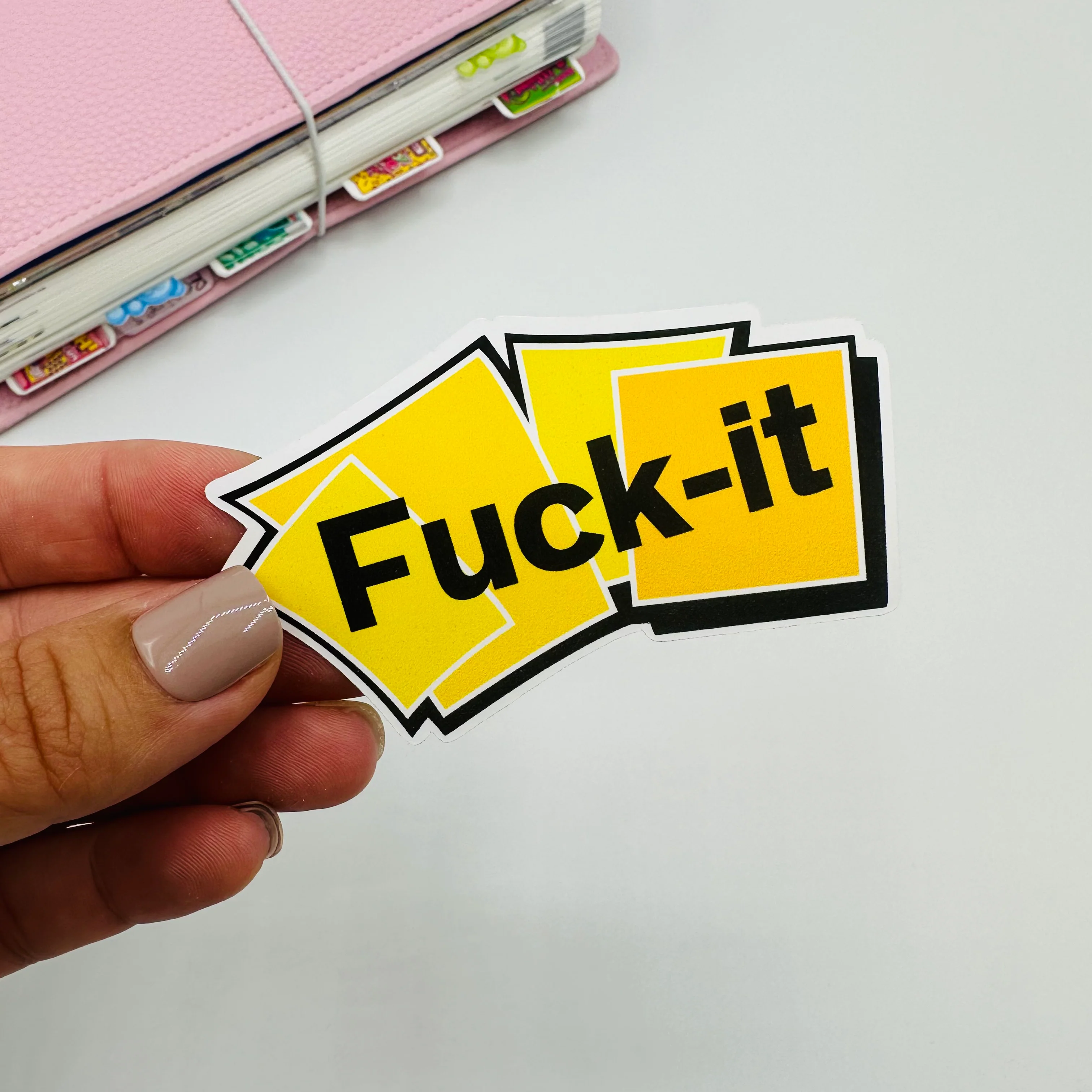 F* It Post It Vinyl Stickers - Image 3