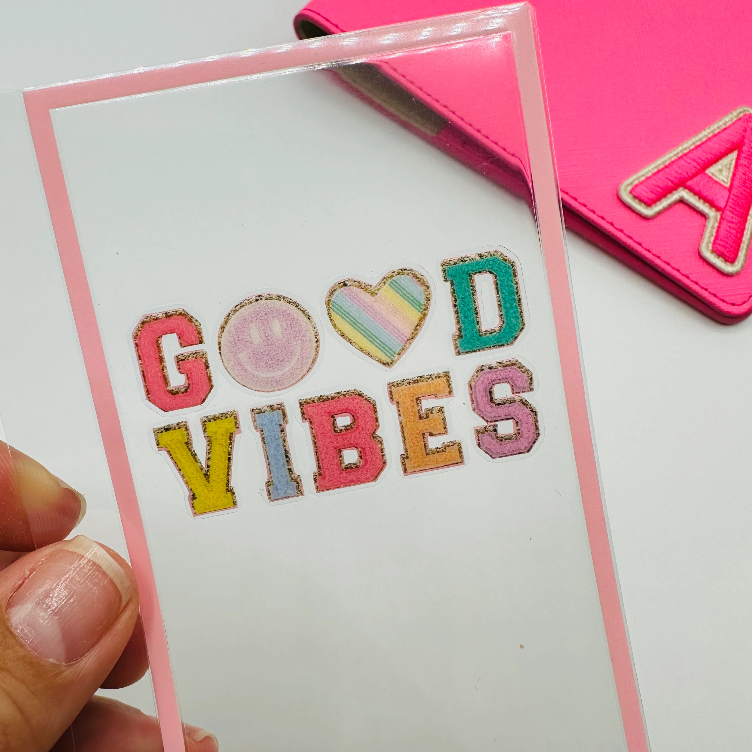 Good Vibes Varsity Letter Dashboard - Image 3