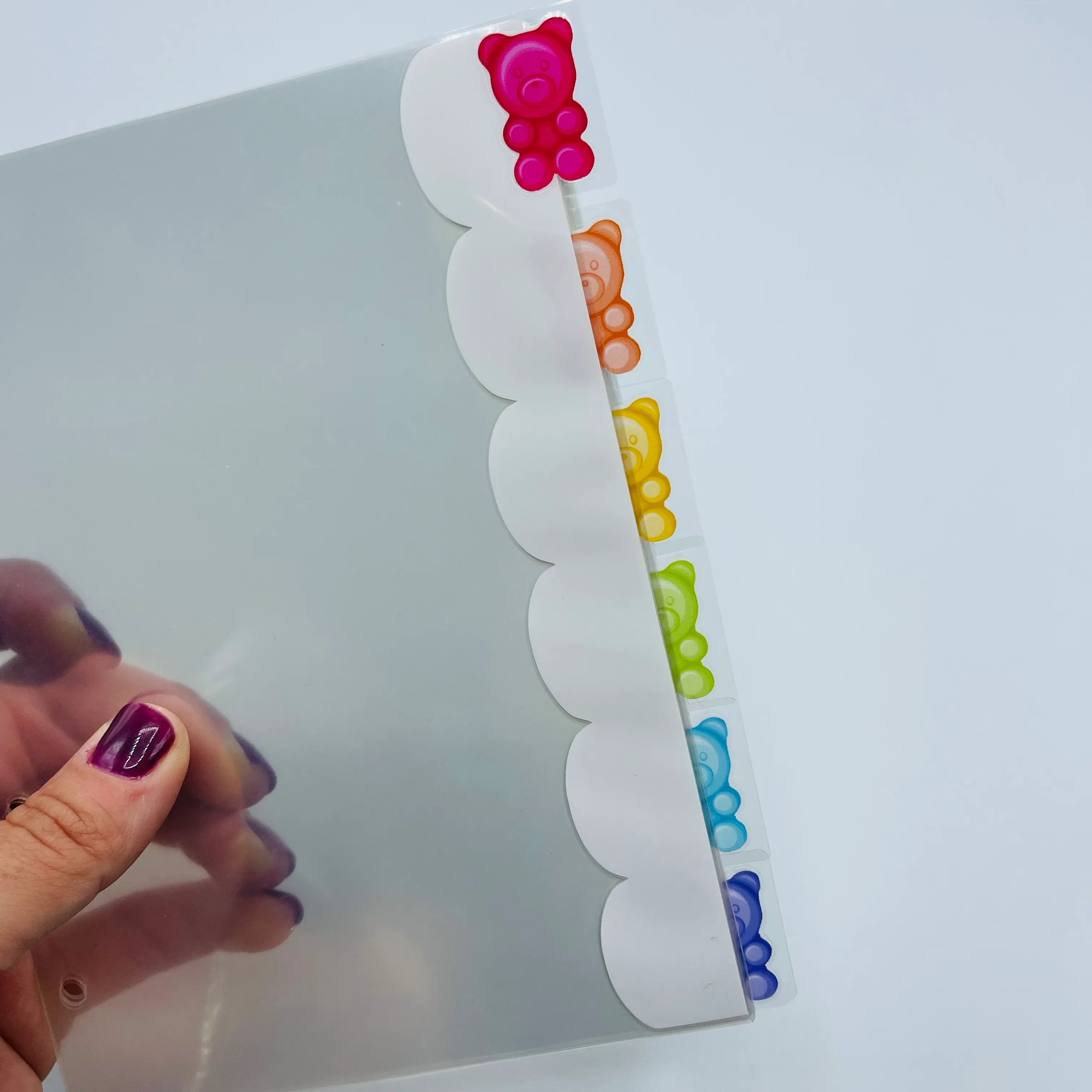 Gummy Bear Planner Dividers - SIDE TABS - Image 2