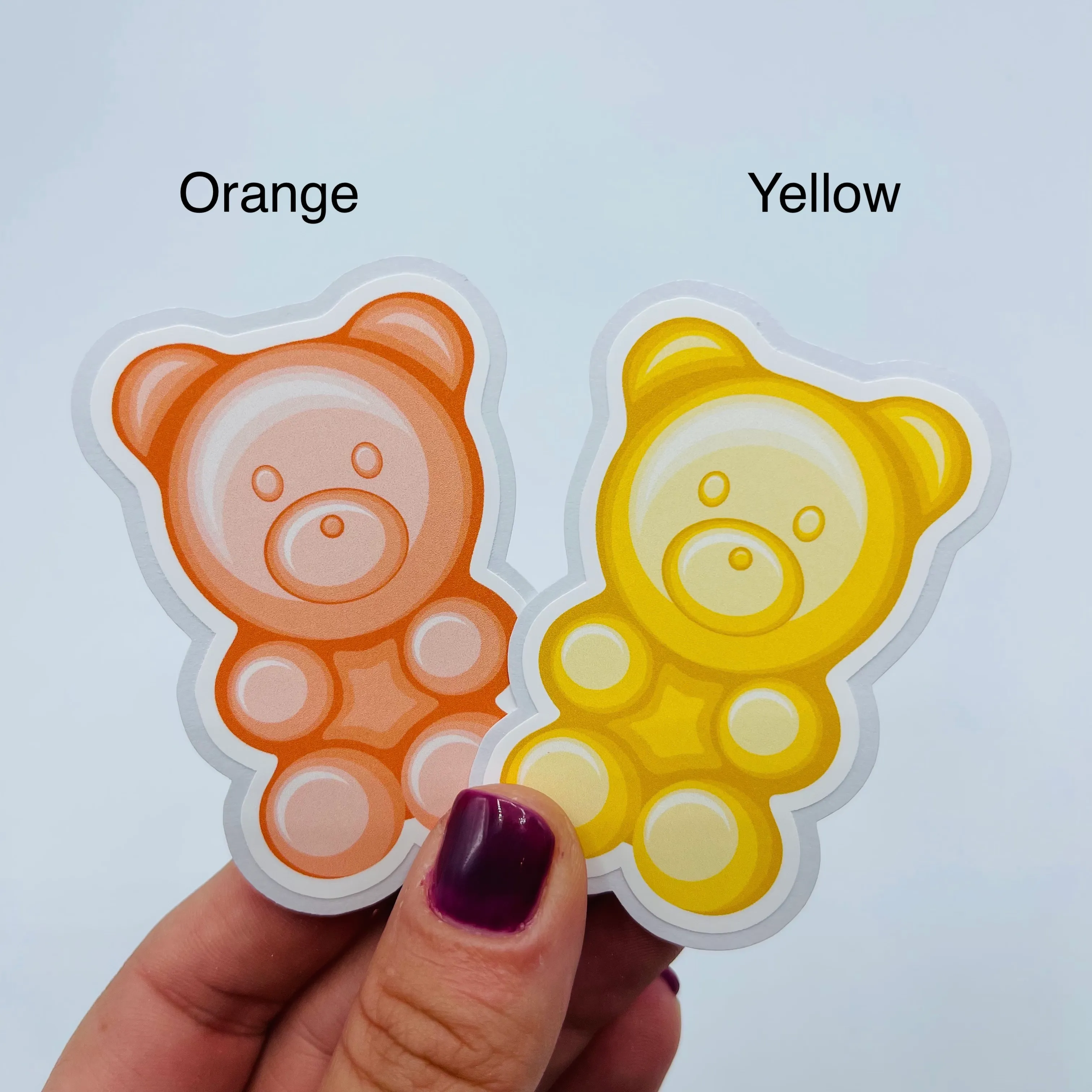 Gummy Bear Vinyl Stickers - Image 3