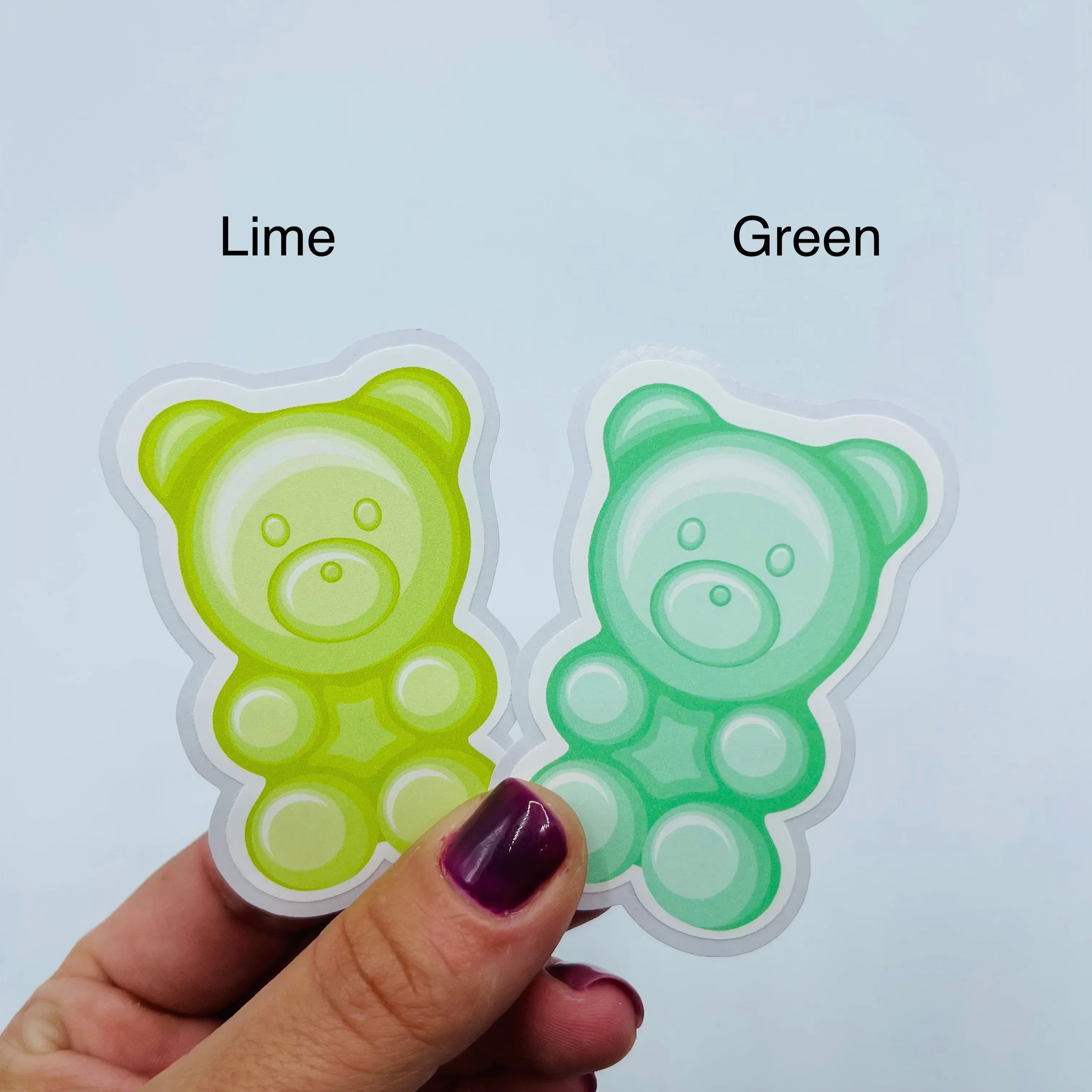 Gummy Bear Vinyl Stickers - Image 4