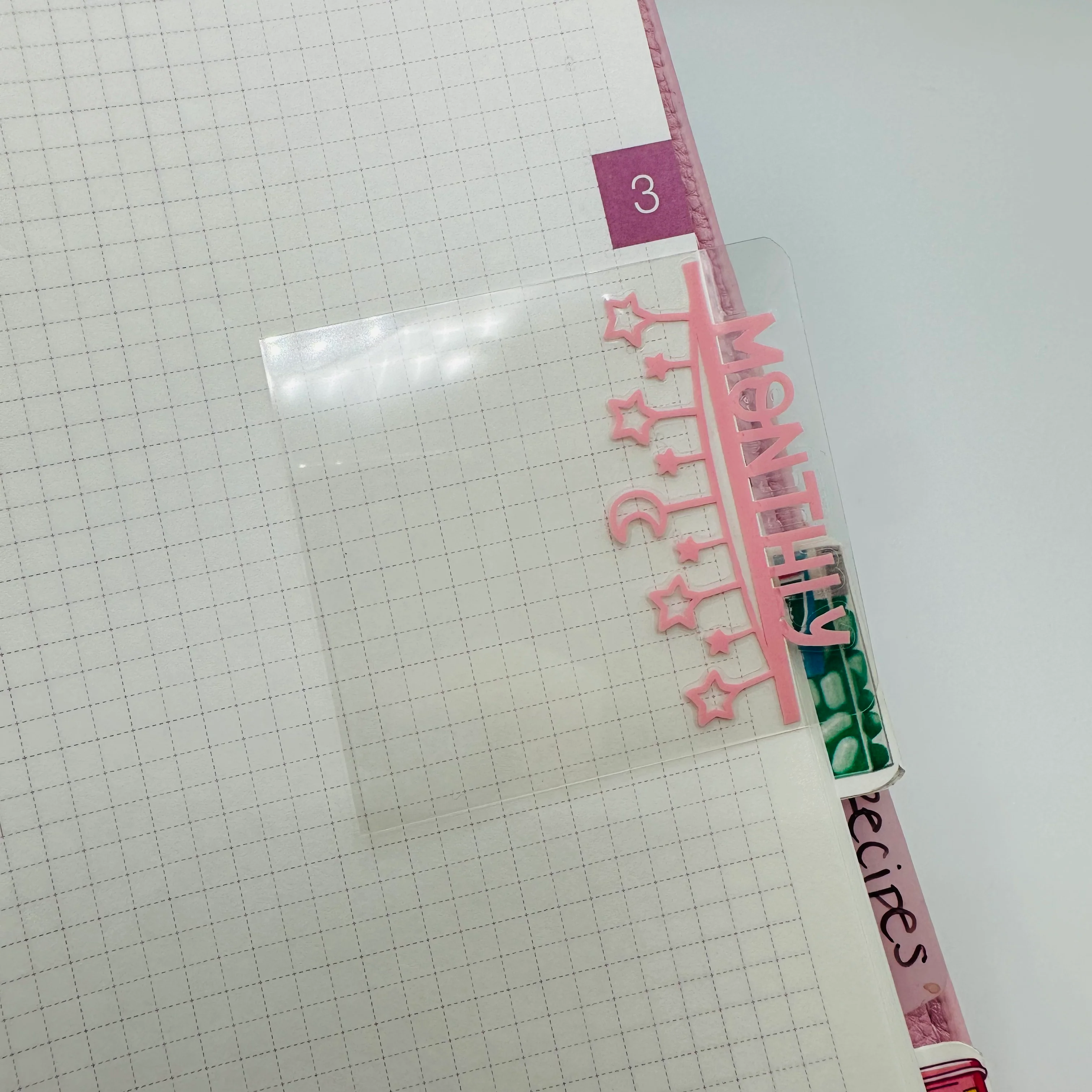 Hanging Stars Mini Tab Planner Dividers - TOP TABS - Image 5