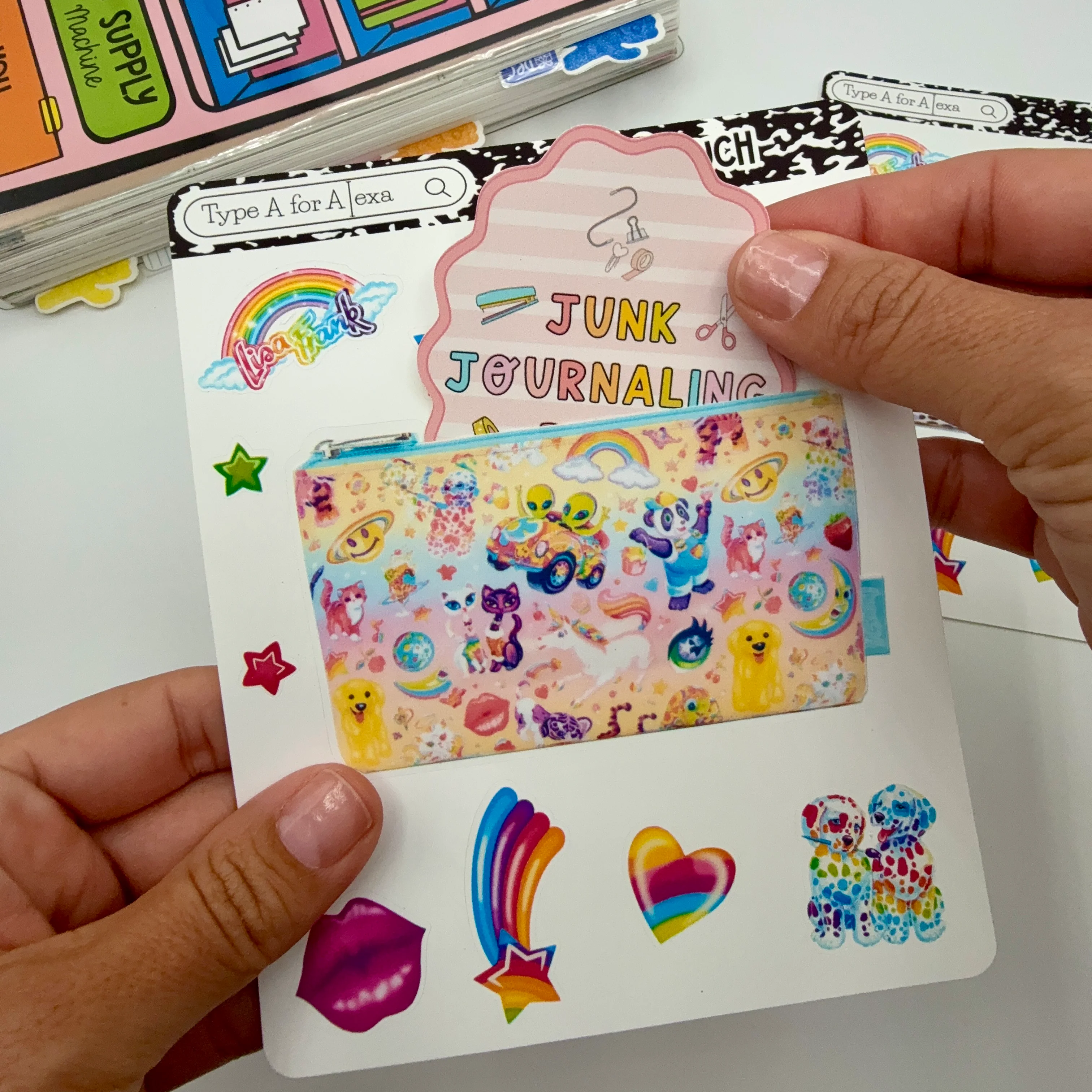 LF Pouch Jumbo Journaling Sticker Pocket - Version 2 - Image 2