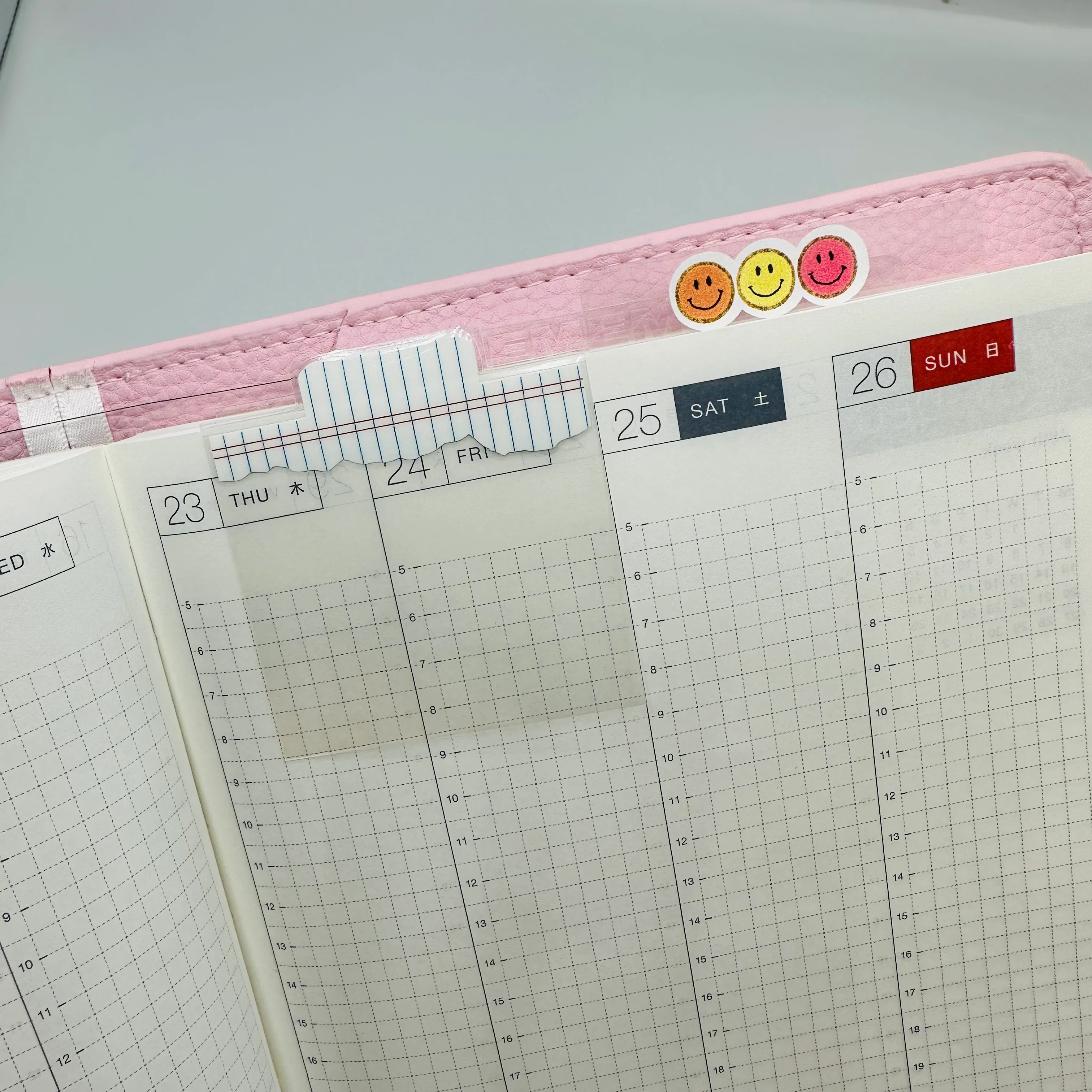 Notebook Paper Mini Floating Planner Dividers - Image 4