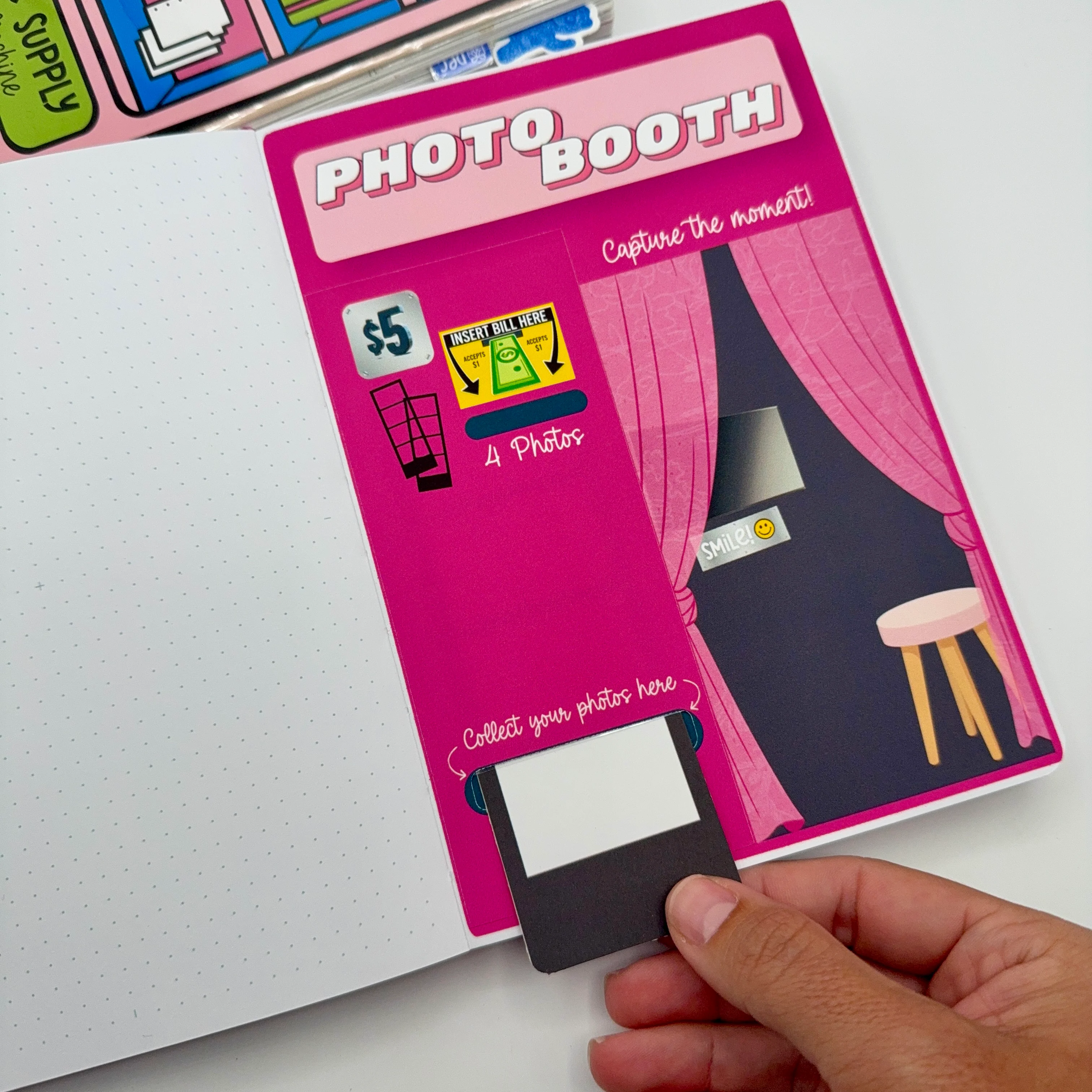 Photo Booth Interactive Full Page Sticker - Image 3