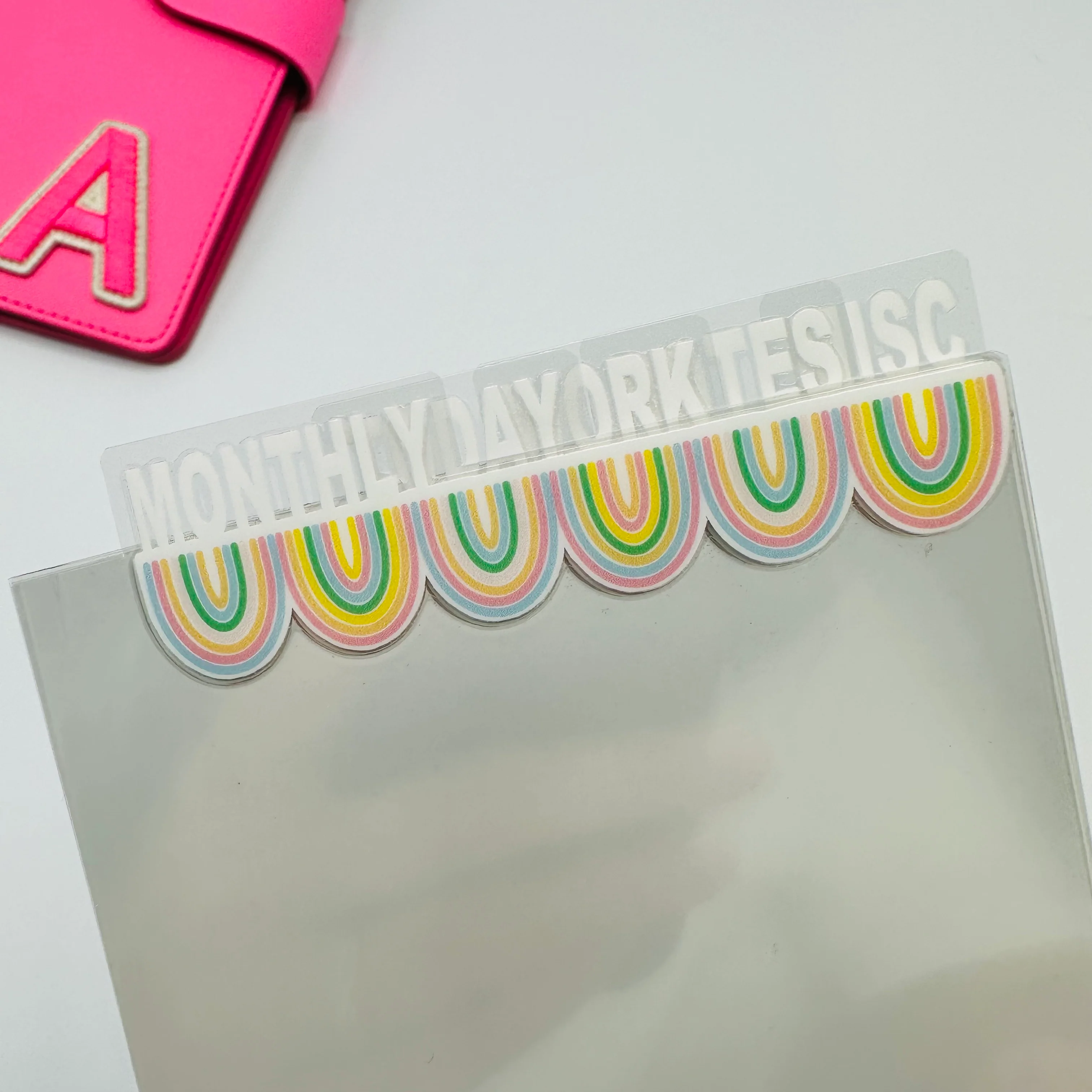 Rainbow Border Dividers - SIDE TABS - Image 3