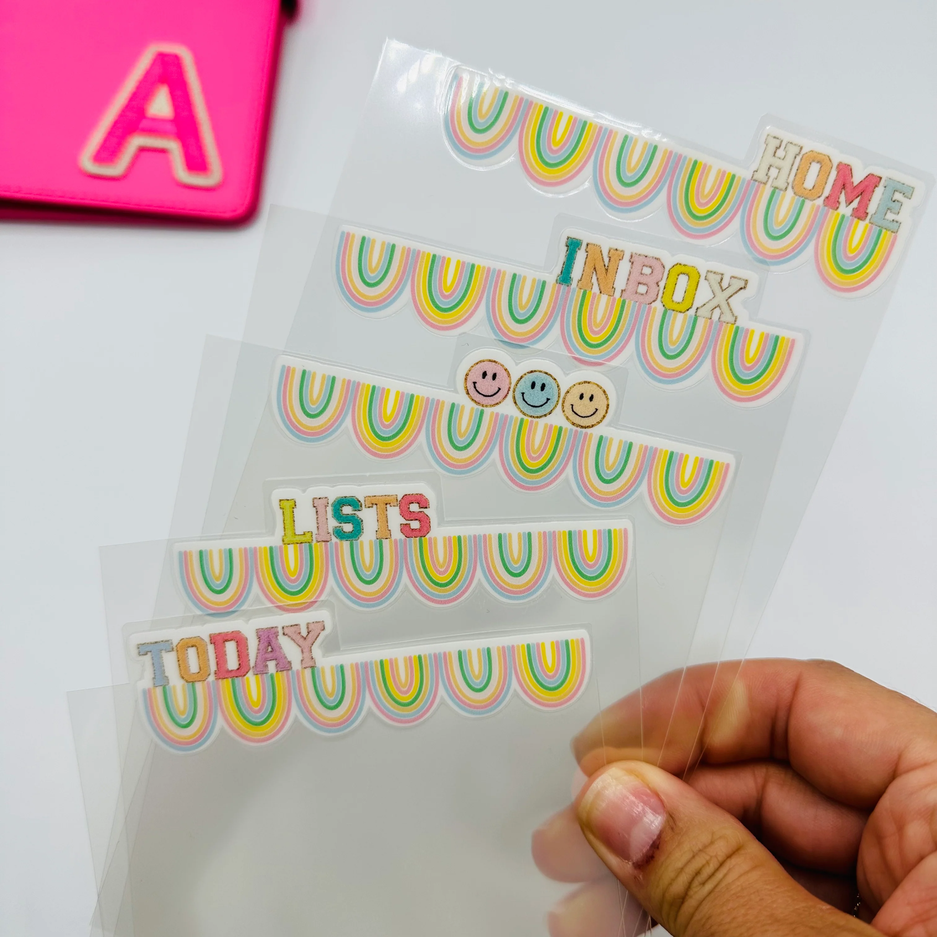Rainbow Border Dividers - TOP TABS - Image 2