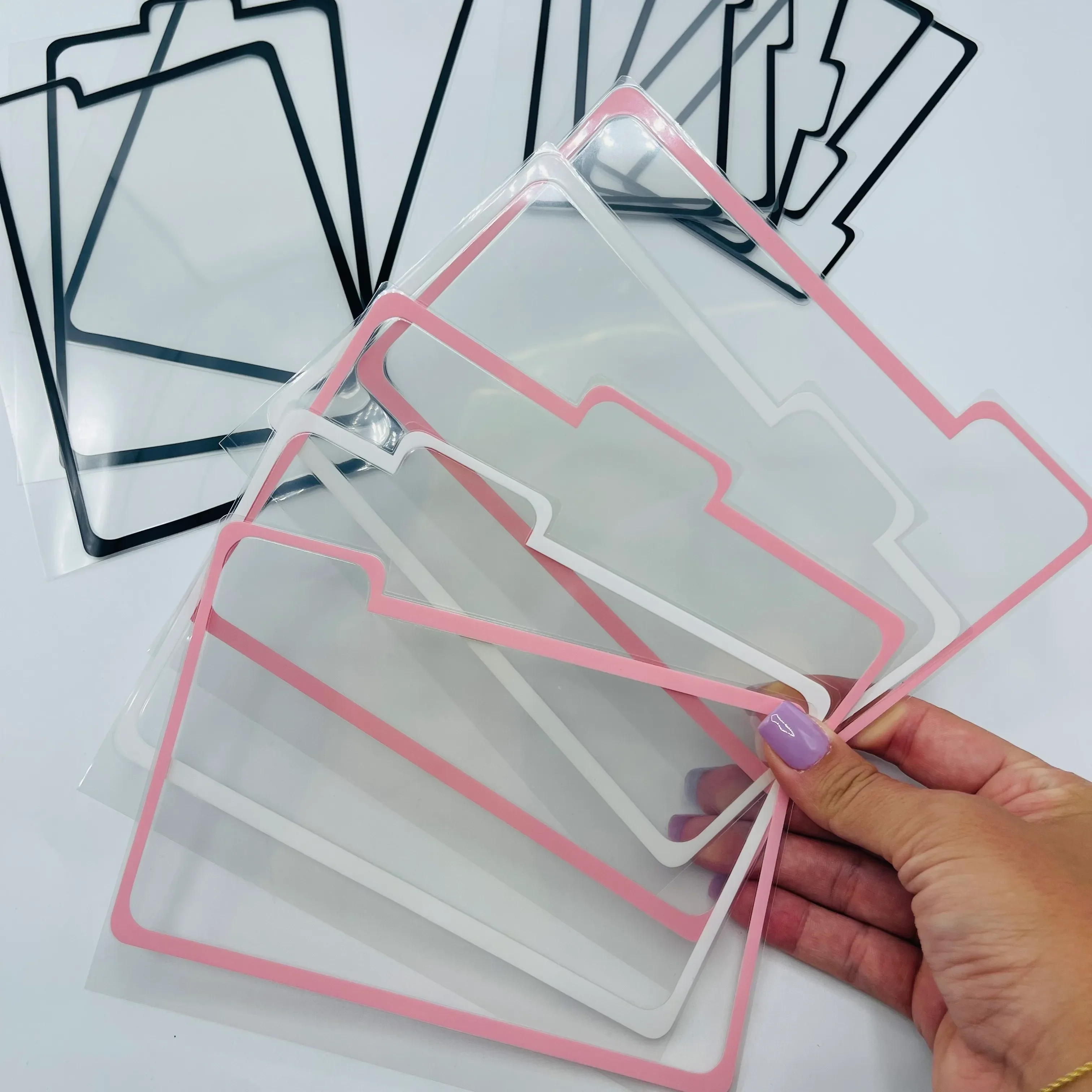 Simple Border Dividers - SIDE TABS - Image 2