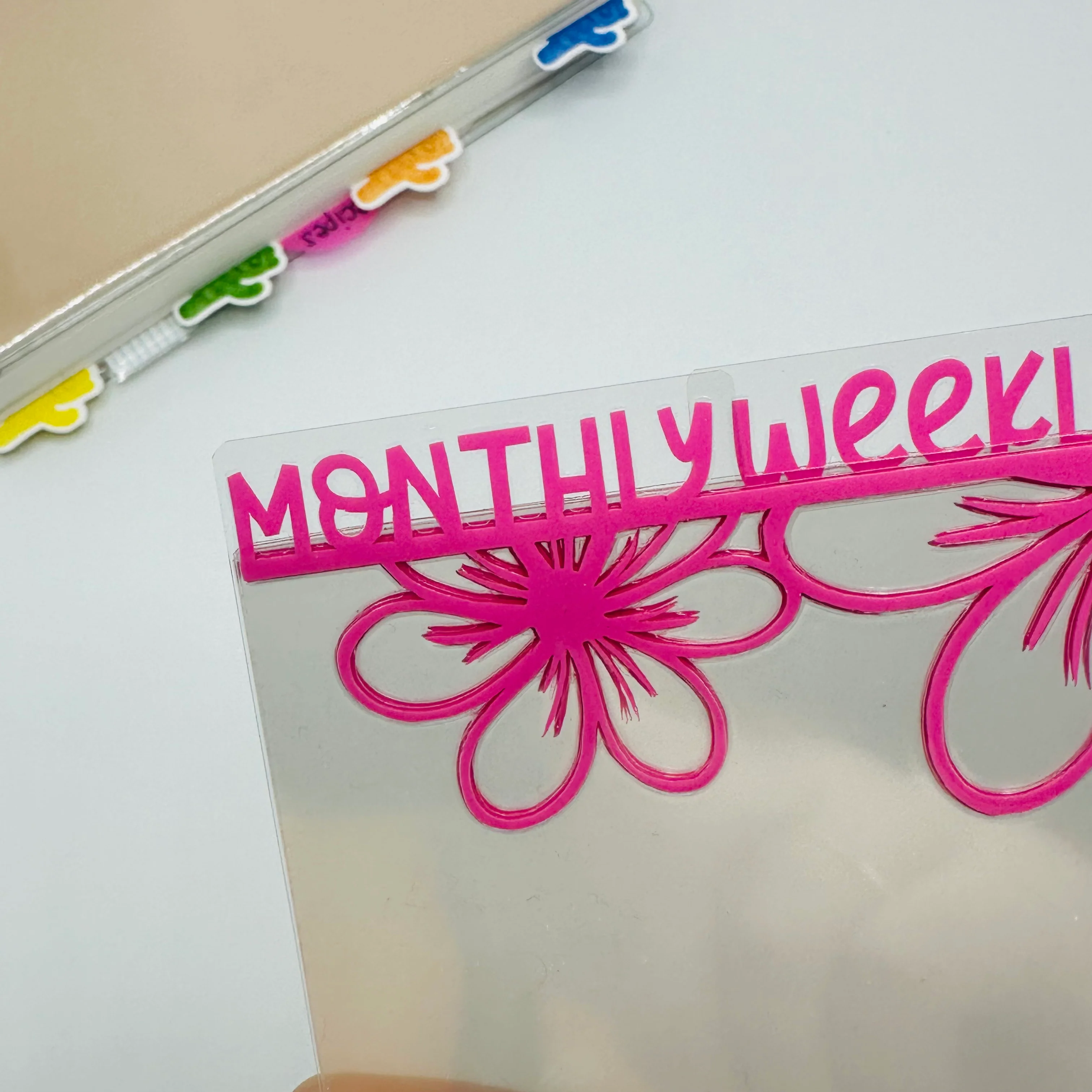 Simple Floral Dividers - SIDE TABS - Image 3