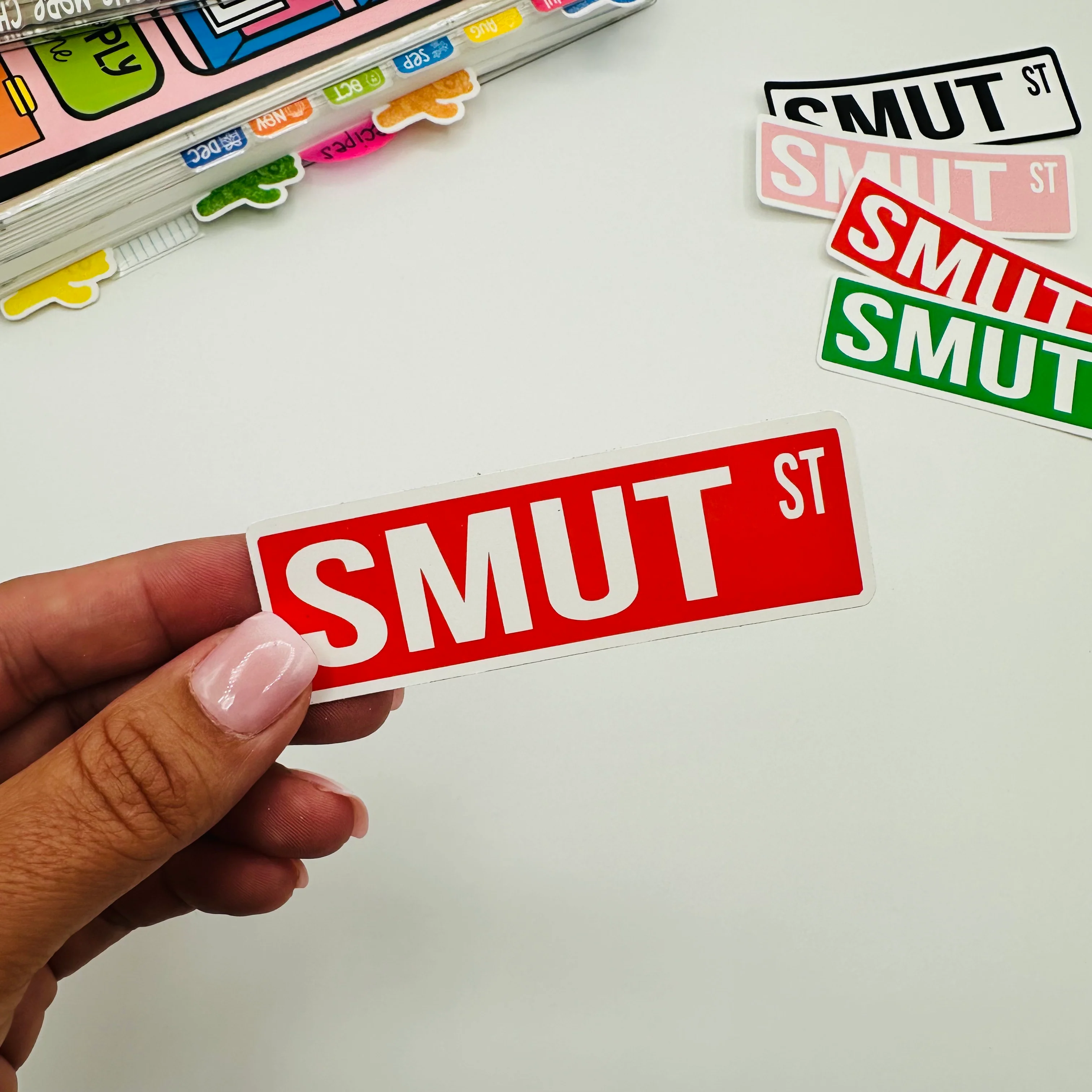 Smut St Vinyl Stickers - Image 2