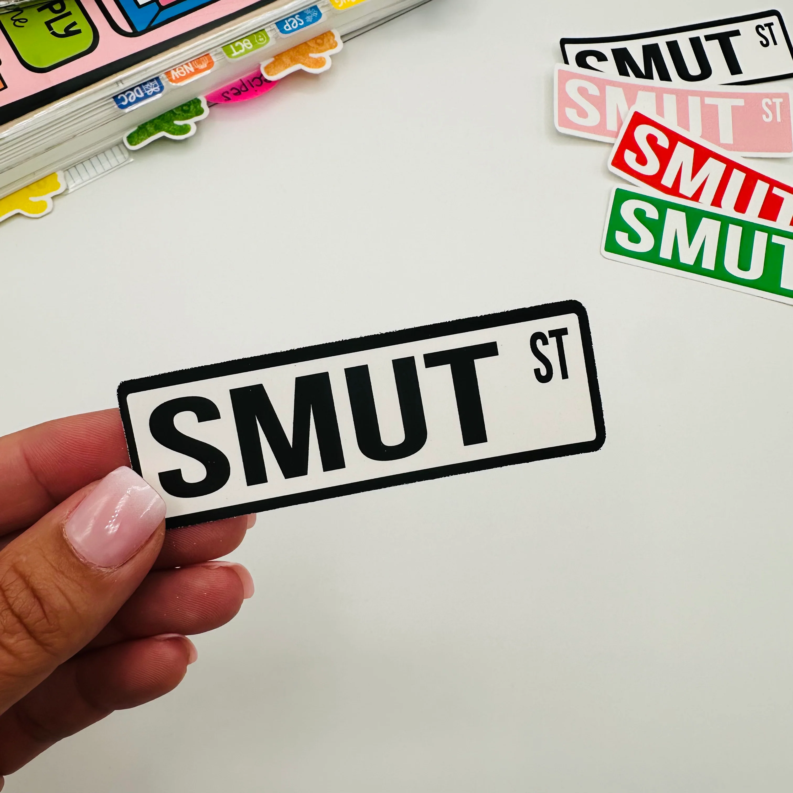 Smut St Vinyl Stickers - Image 3