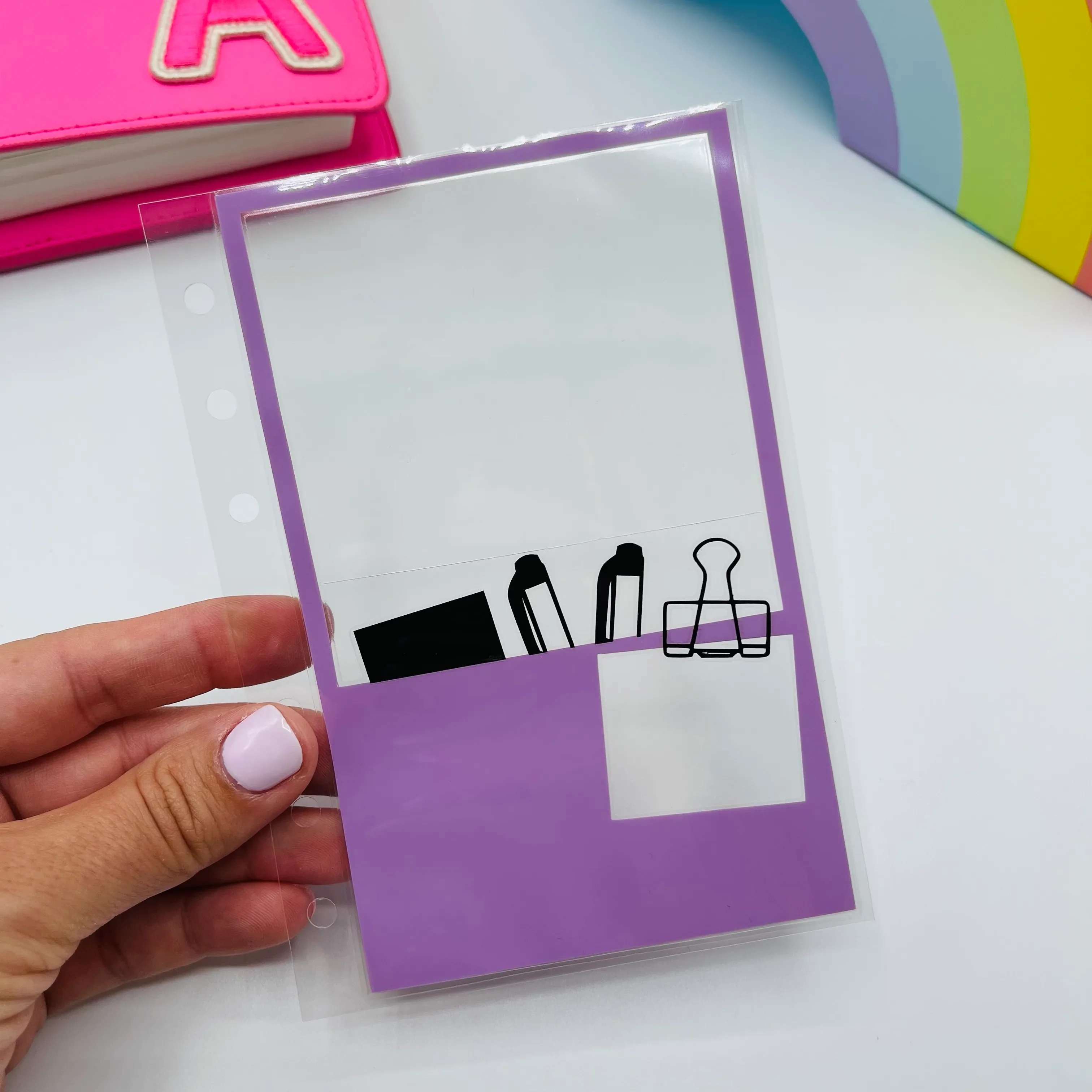 Stationery All In One Pocket Dash for Ring Planners - Image 3