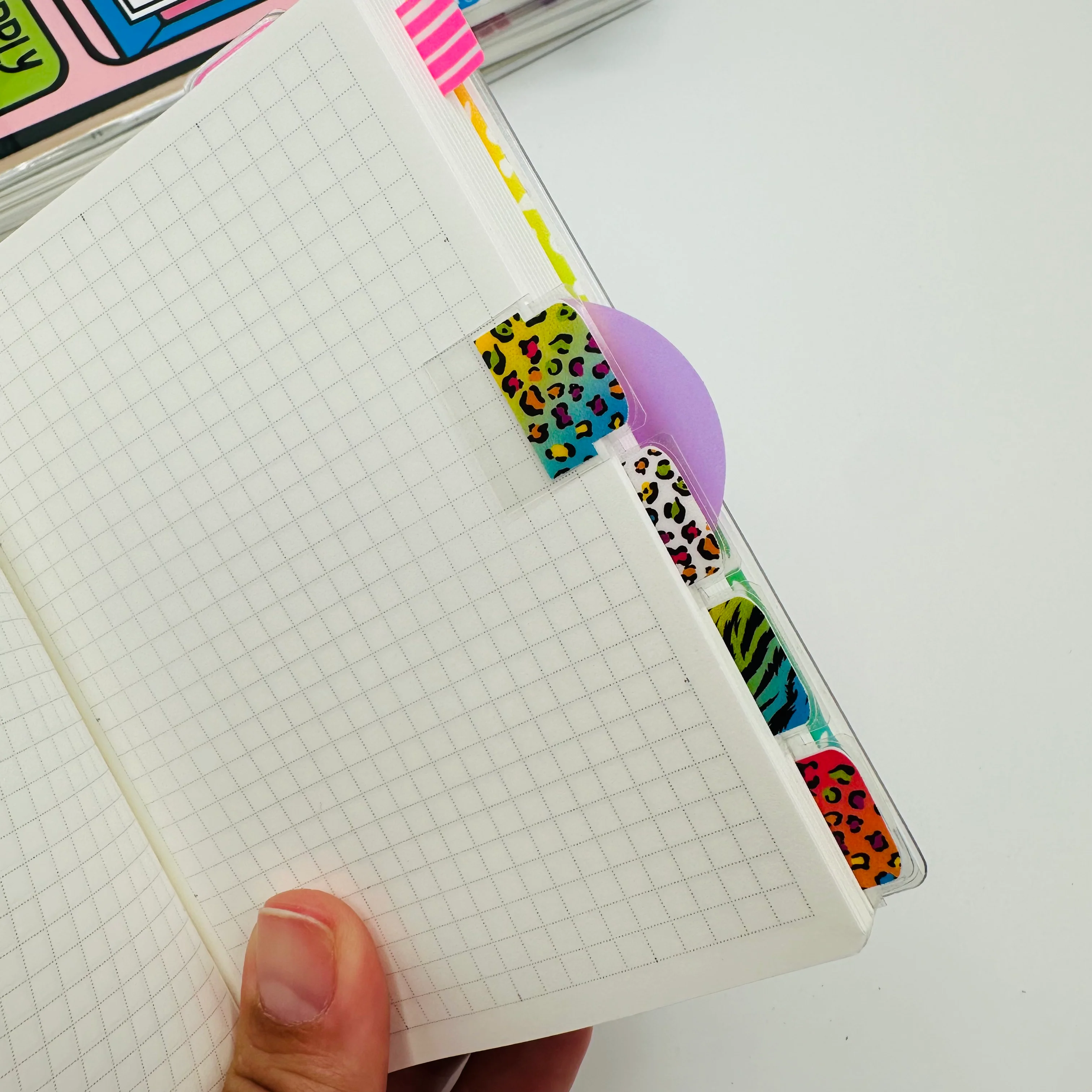 SUPER Mini LF Pattern Tab Planner Dividers - Set of 6 - Image 7