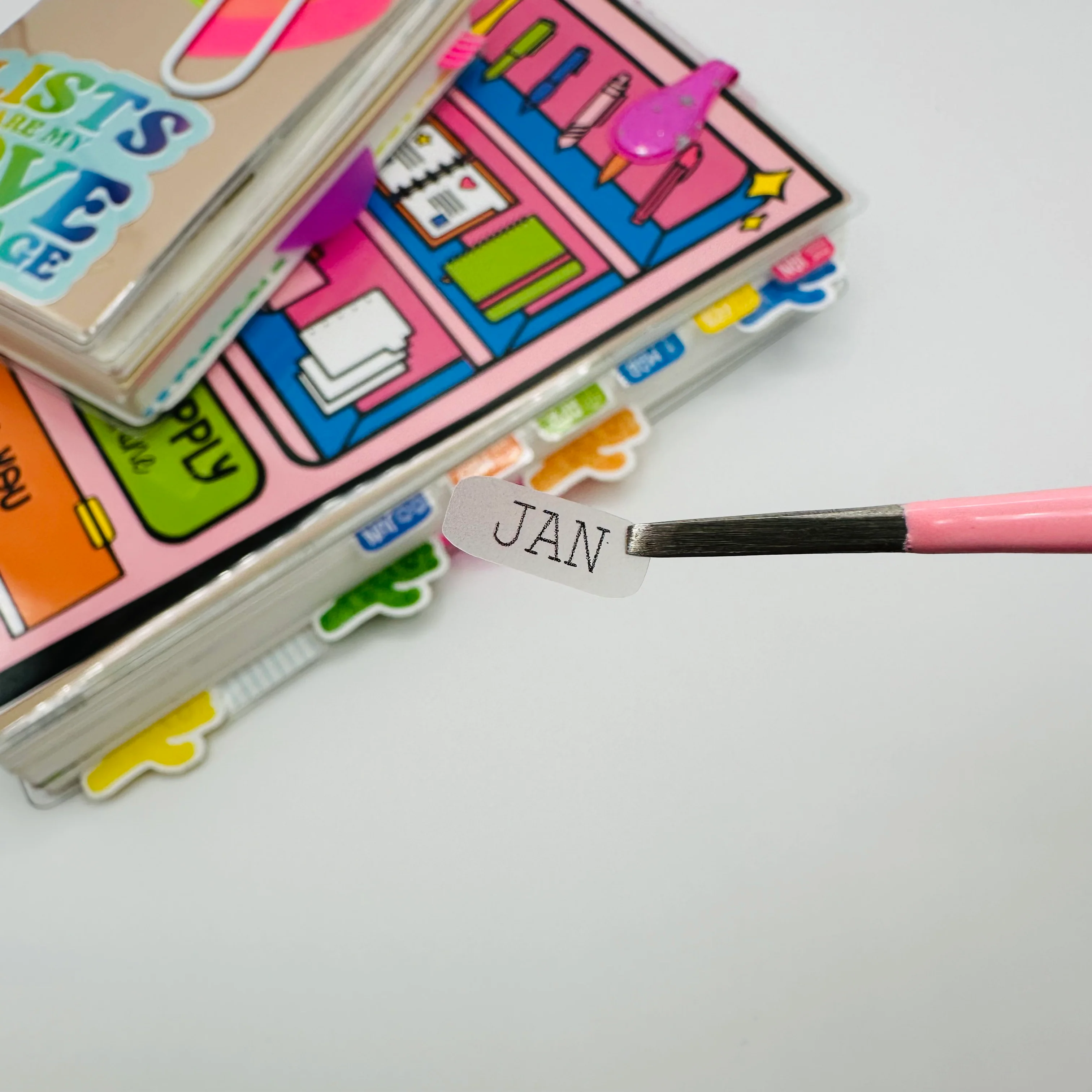 SUPER Mini Tab Planner Dividers - Set of 6 - Image 8