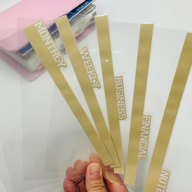 Varsity Letter Dividers - SIDE TABS - Image 2