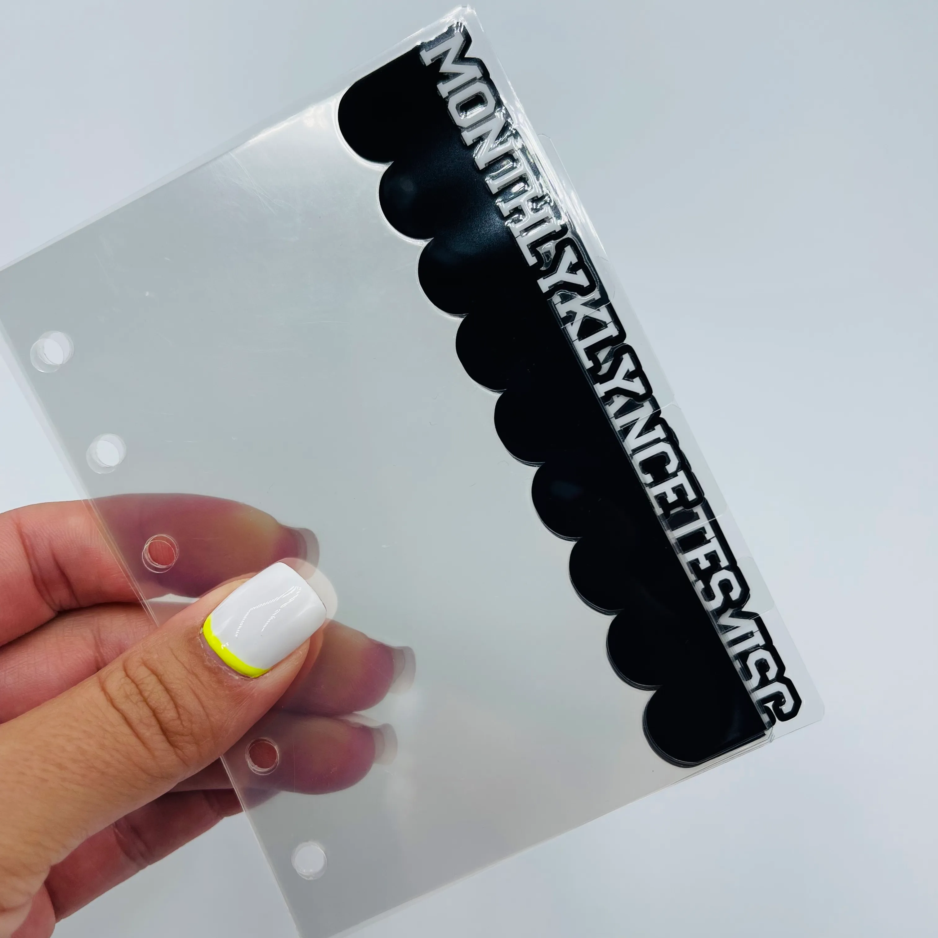 Varsity Letter Dividers - TOP TABS - Image 3